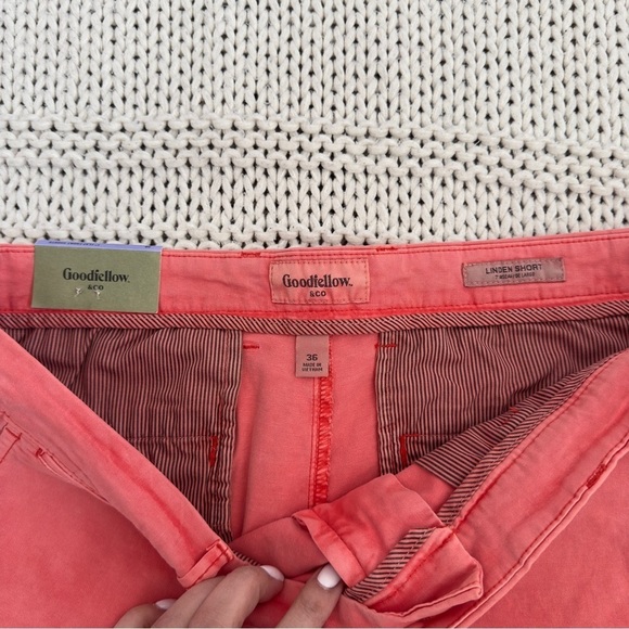 NWT Goodfellow & Co Men's Every Wear 7" Flat Front Shorts Size 36 - Picture 3 of 5